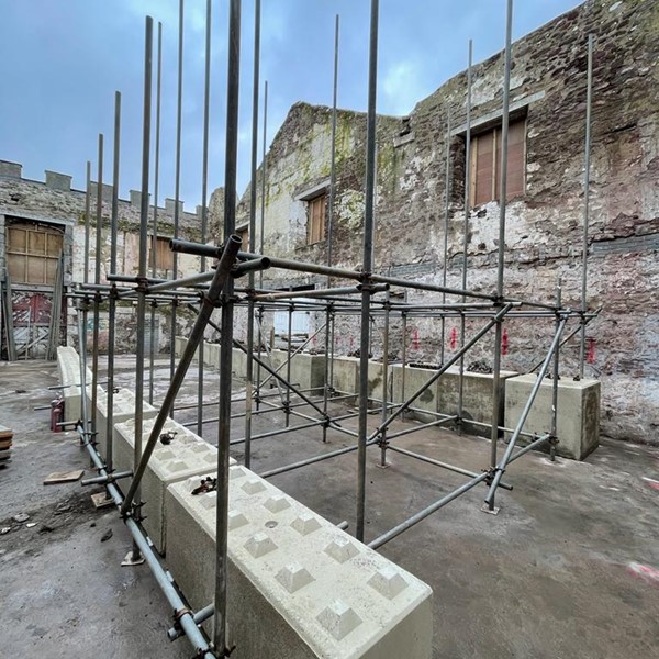 Scaffolding project - A&A Services Pembrokeshire