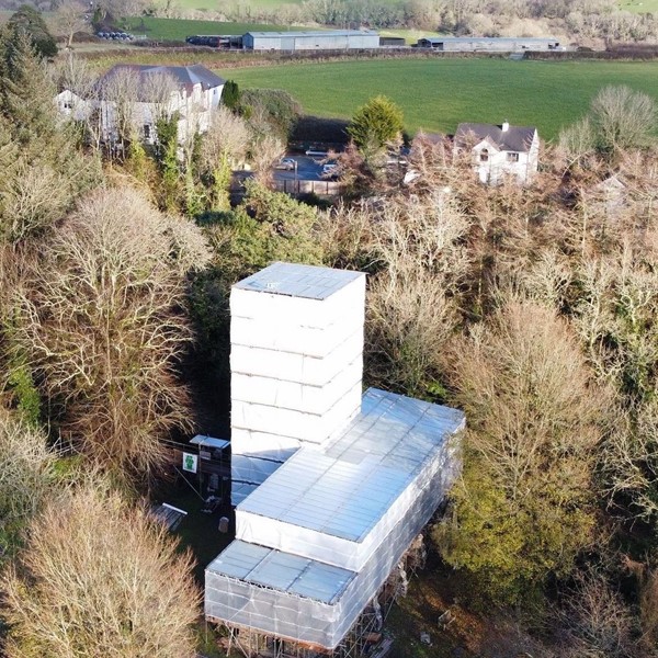Scaffolding project - A&A Services Pembrokeshire