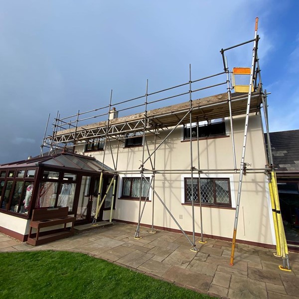 Scaffolding project - A&A Services Pembrokeshire