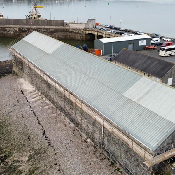 Scaffolding project - A&A Services Pembrokeshire