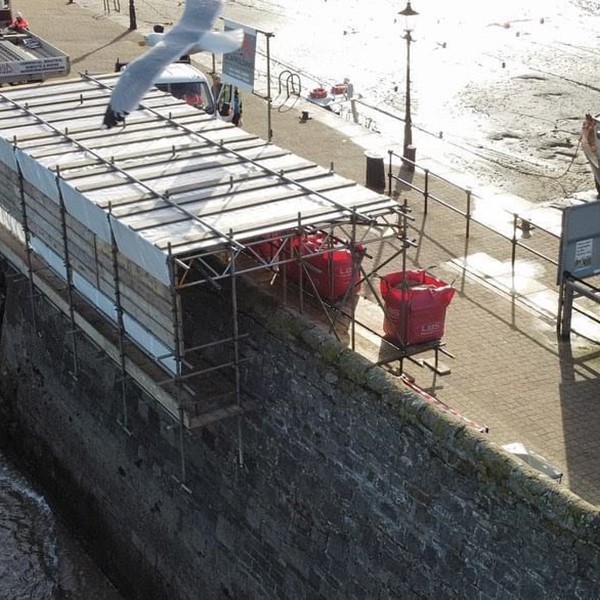 Scaffolding project - A&A Services Pembrokeshire