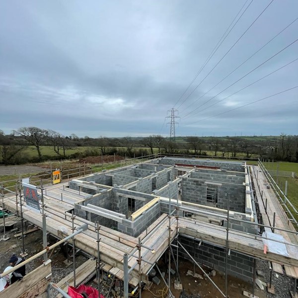 Scaffolding project - A&A Services Pembrokeshire