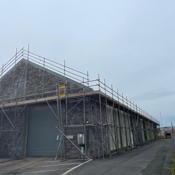 Scaffolding project - A&A Services Pembrokeshire