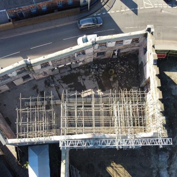 Scaffolding project - A&A Services Pembrokeshire