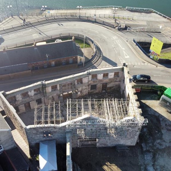 Scaffolding project - A&A Services Pembrokeshire