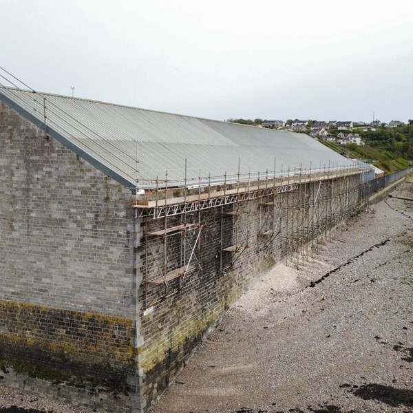 Scaffolding project - A&A Services Pembrokeshire