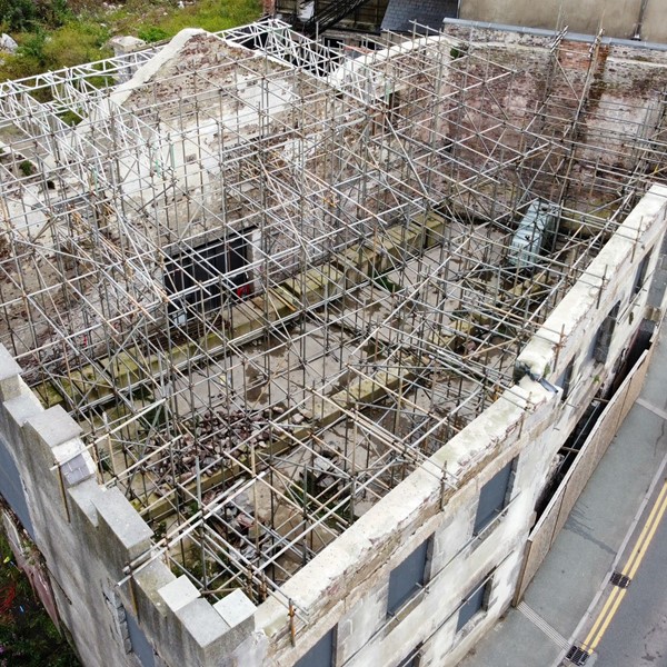 Scaffolding project - A&A Services Pembrokeshire
