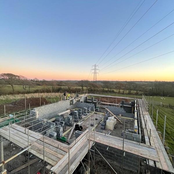 Scaffolding project - A&A Services Pembrokeshire