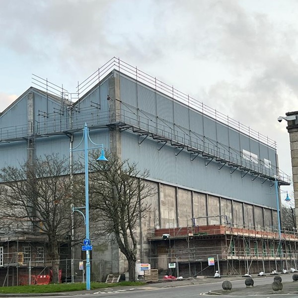 Scaffolding project - A&A Services Pembrokeshire