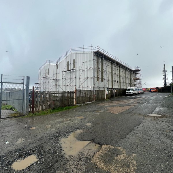 Scaffolding project - A&A Services Pembrokeshire