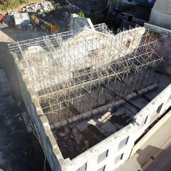 Scaffolding project - A&A Services Pembrokeshire