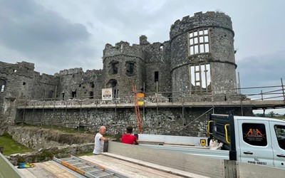 Scaffolding in Tenby