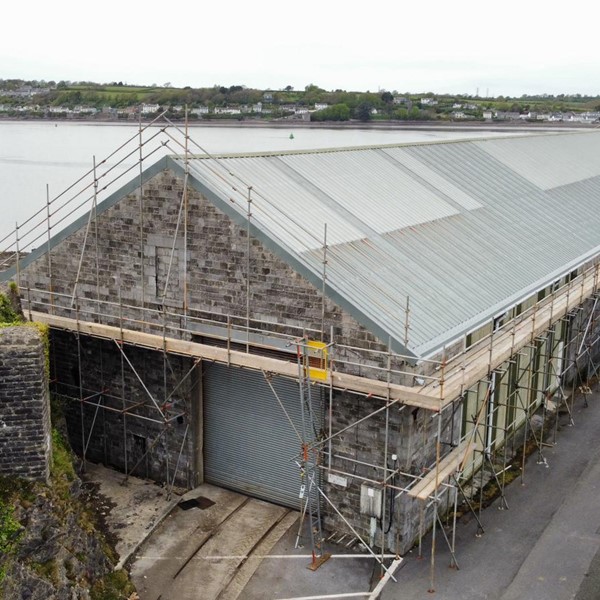 Scaffolding project - A&A Services Pembrokeshire