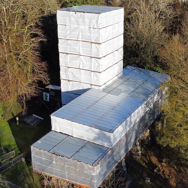 Scaffolding project - A&A Services Pembrokeshire