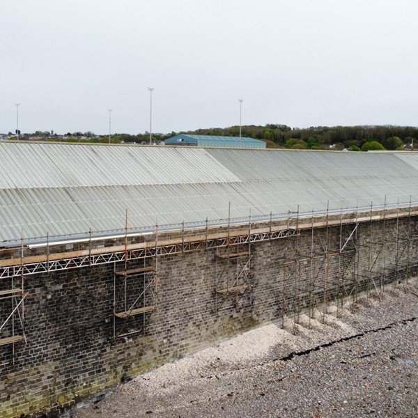 Scaffolding project - A&A Services Pembrokeshire
