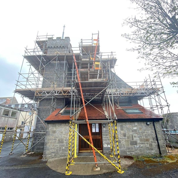 Scaffolding project - A&A Services Pembrokeshire