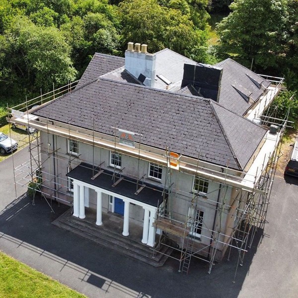 Scaffolding project - A&A Services Pembrokeshire