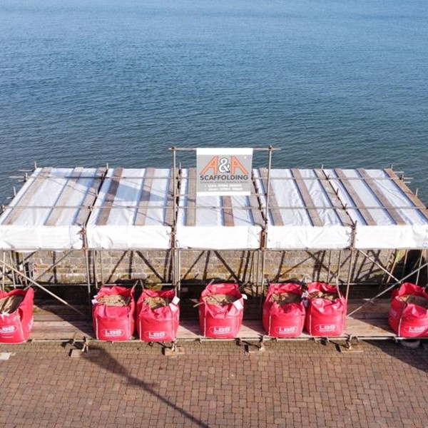 Scaffolding project - A&A Services Pembrokeshire