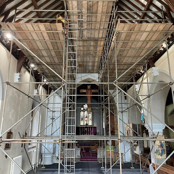 Scaffolding project - A&A Services Pembrokeshire