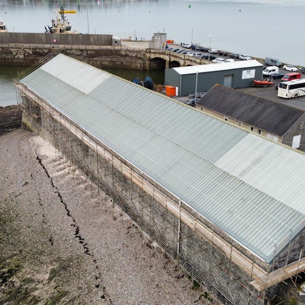 Scaffolding project - A&A Services Pembrokeshire