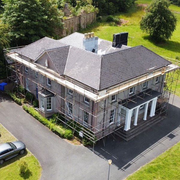 Scaffolding project - A&A Services Pembrokeshire