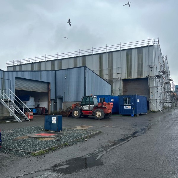 Scaffolding project - A&A Services Pembrokeshire