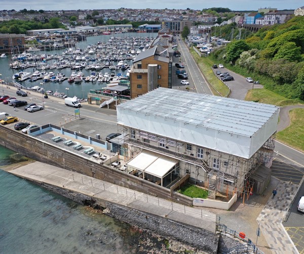 Scaffolding services in Pembrokeshire